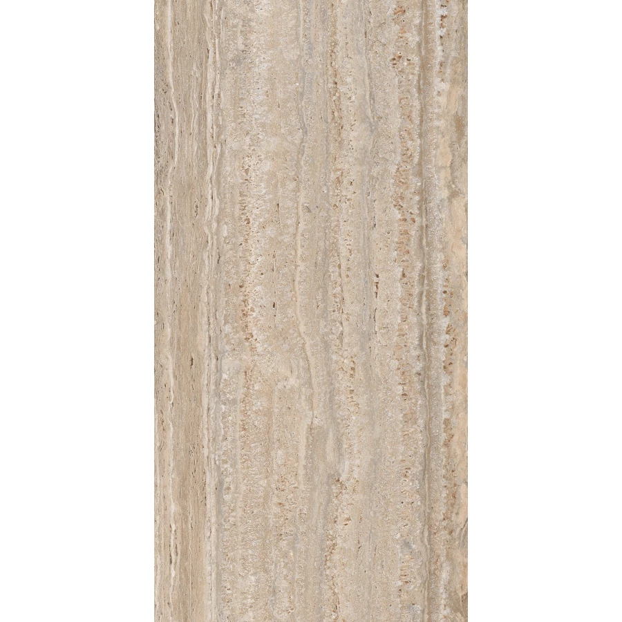 Керамогранит Realistik Juliette Travertino Brown Grit Granula 120х60 см