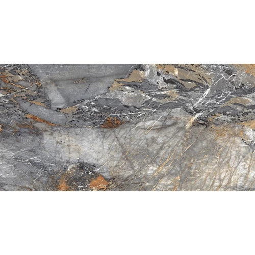 Керамогранит Neodom Luxury Explosion Blue Polished глянцевый голубой N20768 120х60 см