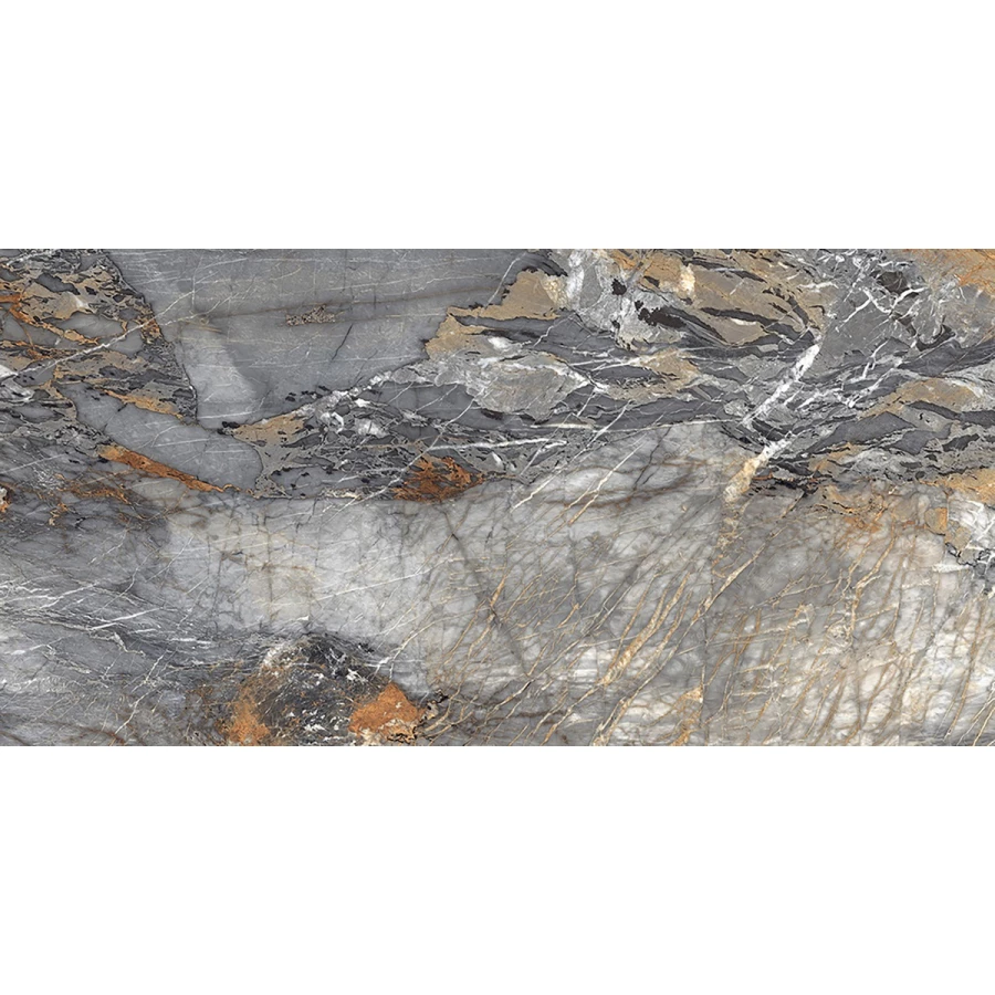 Керамогранит Neodom Luxury Explosion Blue Polished глянцевый голубой N20768 120х60 см