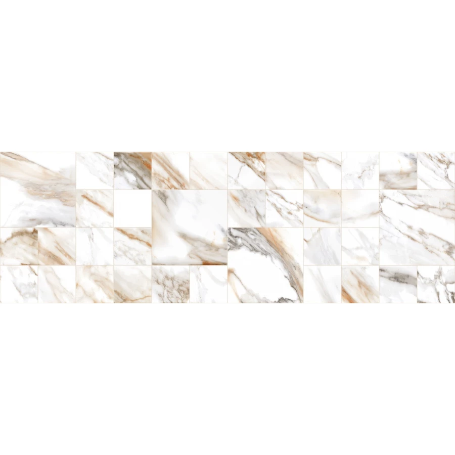 Плитка настенная Primavera Duchess Gold Decor 02 glossy DG13-02 90х30 см