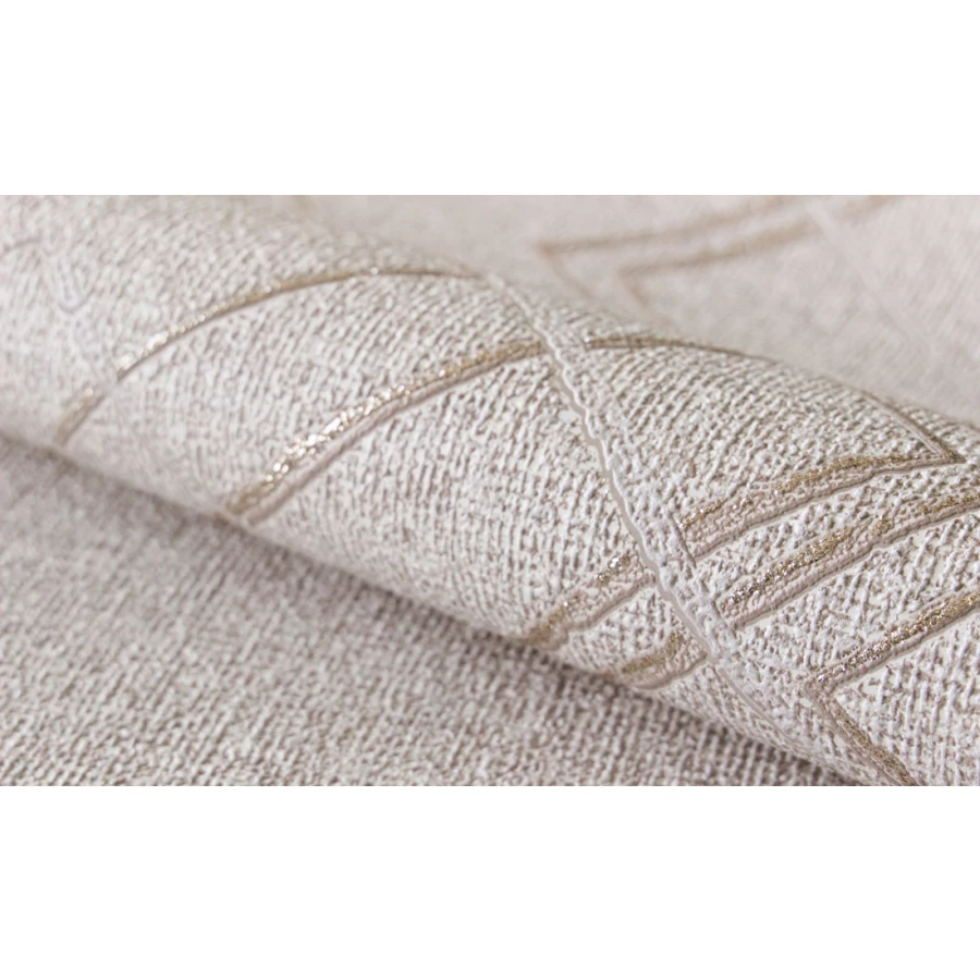 Обои виниловые Аспект Чарли бежевые 10122-28 0,53х10,05 м