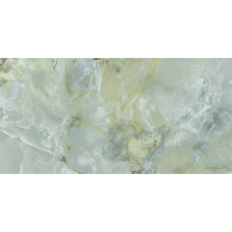 Керамогранит Colortile Onyx Verde полированный зеленый 120*60 см