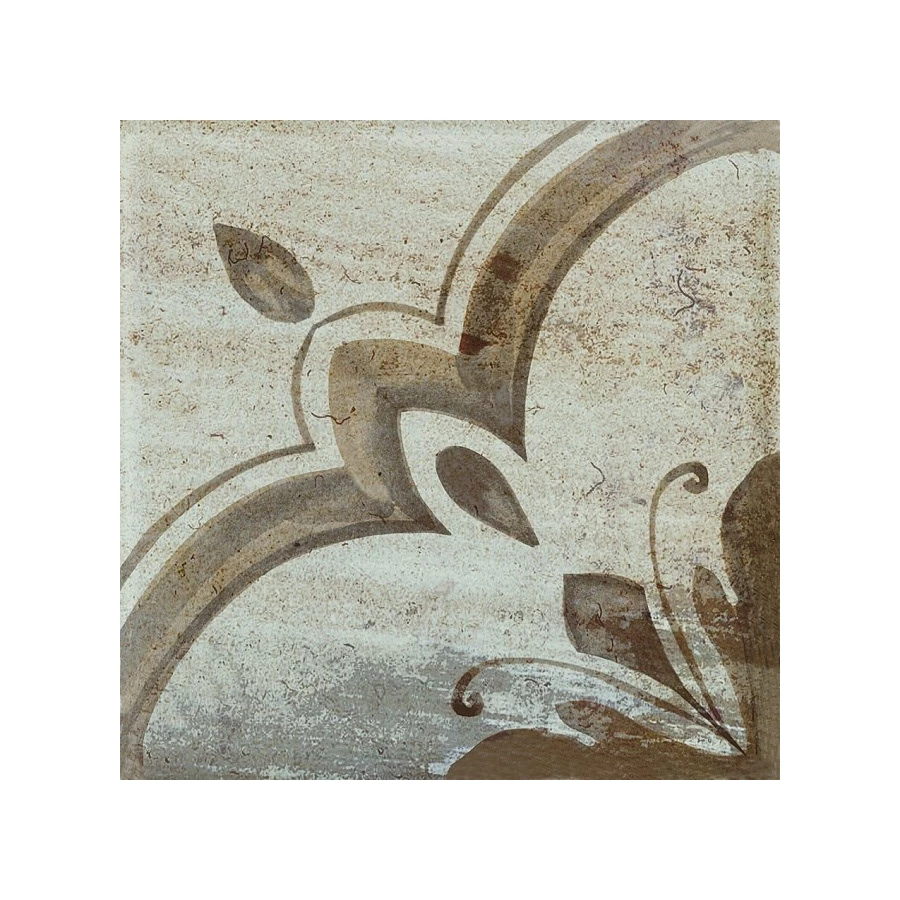 Плитка настенная Kerama Marazzi Довиль 6 Декор глянцевый серый VT\B229\1146 9,8x9,8 см