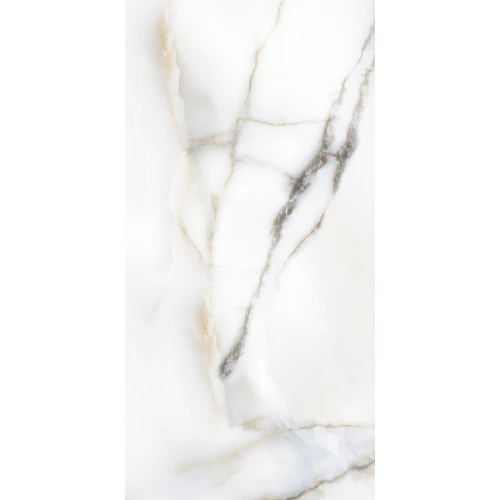 Керамогранит A-Ceramica Hexa White Polished 9 mm глянцевый белый 120х60 см