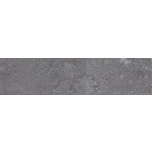 Подступенок из керамогранита Kerama Marazzi Про Лаймстоун матовый темно-серый DD205120R/2 60x14,5 см
