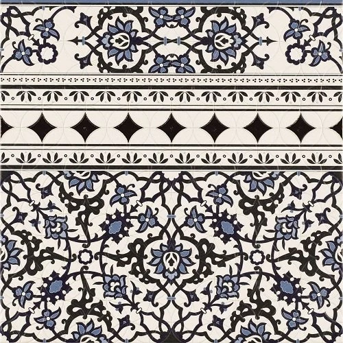 Керамогранит Realonda Ceramica Orly Deco Cenefa RLD000022 44.2х44.2 см