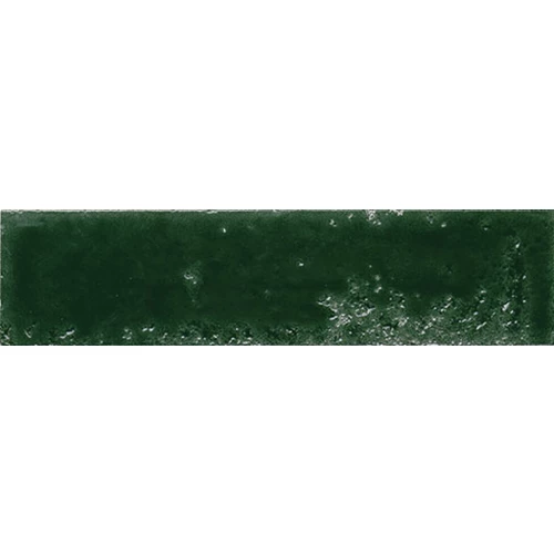 Плитка настенная Carmen Pukka Basil Green глянцевая зеленая A041164 26х6,4 см