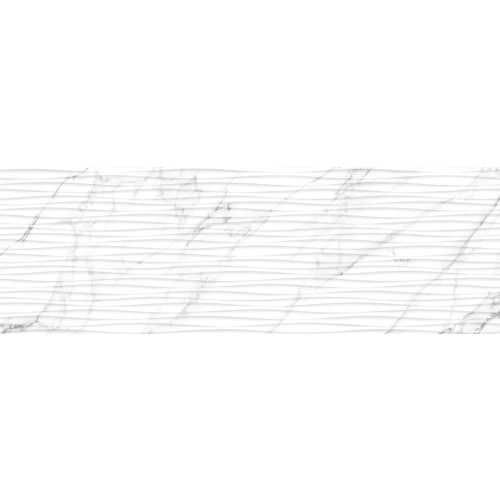 Плитка настенная Primavera Omnia White Decor 03 glossy DG03-03 90х30 см