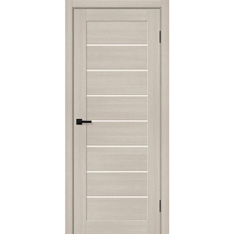 Межкомнатная дверь Bravo Браво-22 200x40 экошпон Bravo X полотно Magic Fog цвет Cream Melinga