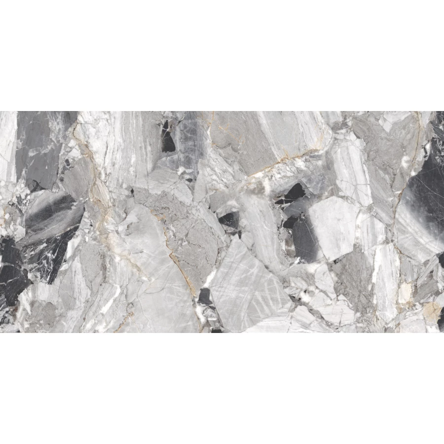 Керамогранит LCM Obsidian суперполированный серый 60120OBS55HG 120х60 см