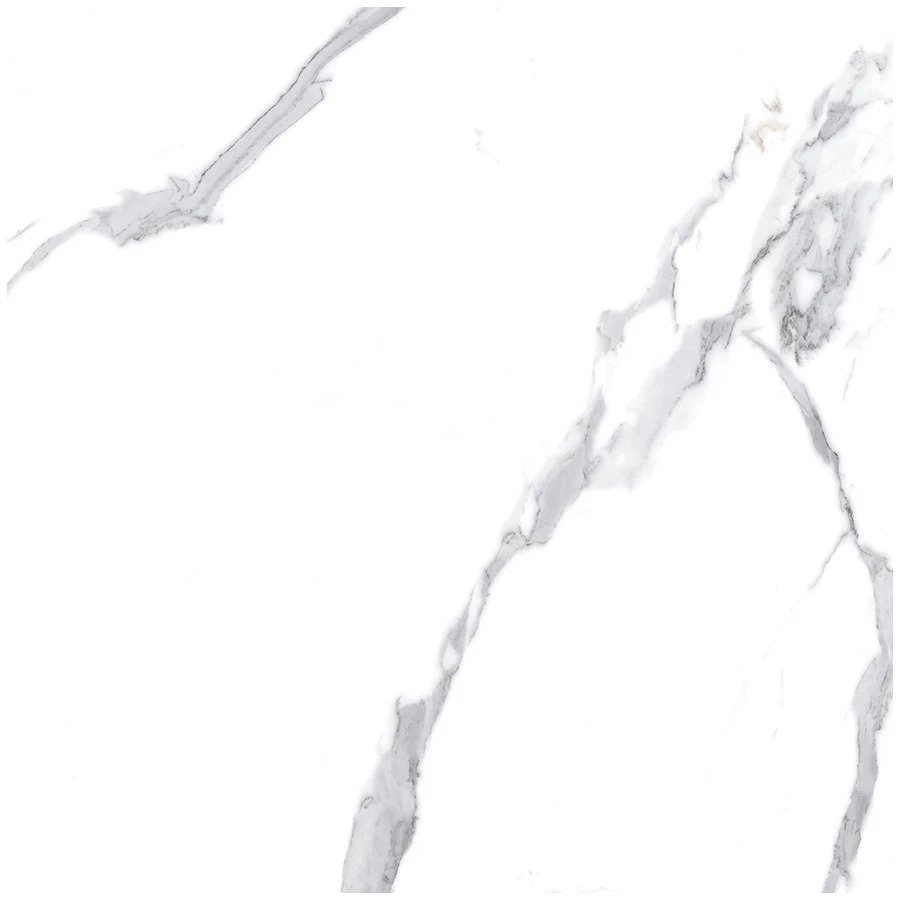 Керамогранит Ceradim Calacatta Splendid Silver Полированный белый 60х60 см