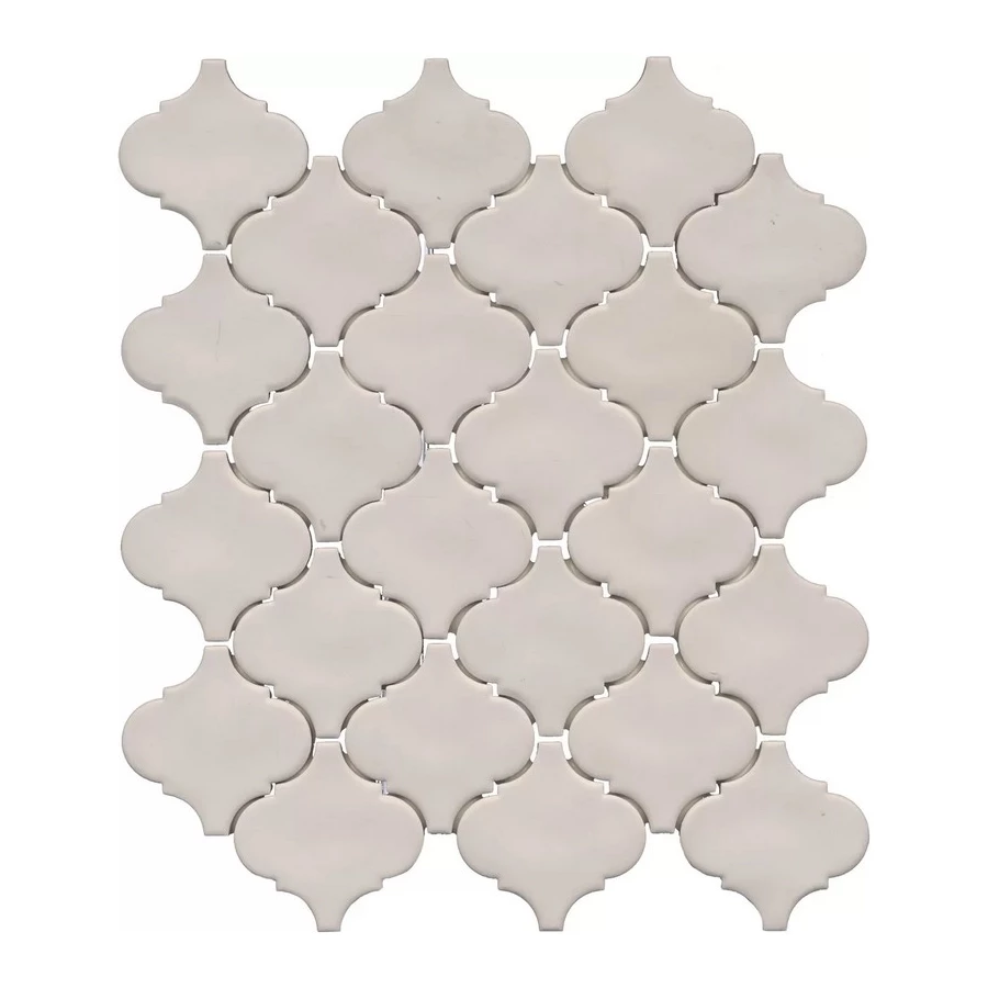 Плитка настенная Kerama Marazzi Арабески Марокко матовая светло-серая KM2630M0041N 30х26 см