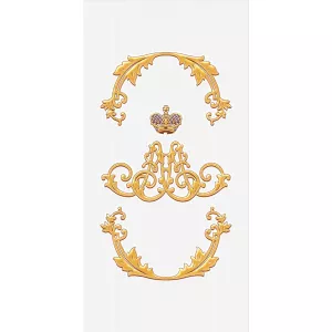 Декор 1721 Ceramique Imperiale Банкетный золото 04-01-1-10-03-29-871-0 50х25 