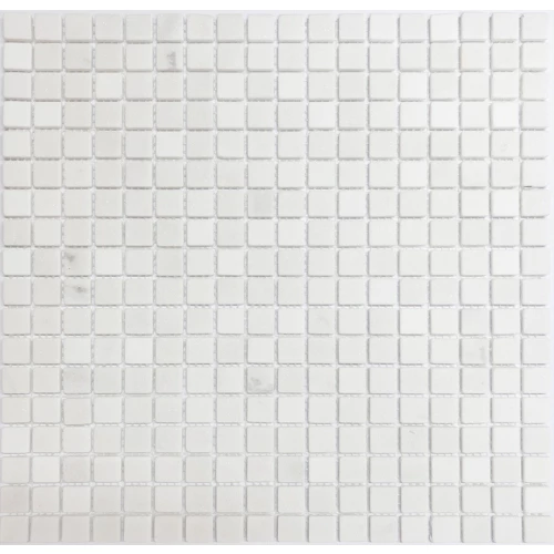 Мозаика Orro Mosaic Стоне Атлантида 15х15 матовая белая 30,5х30,5 см