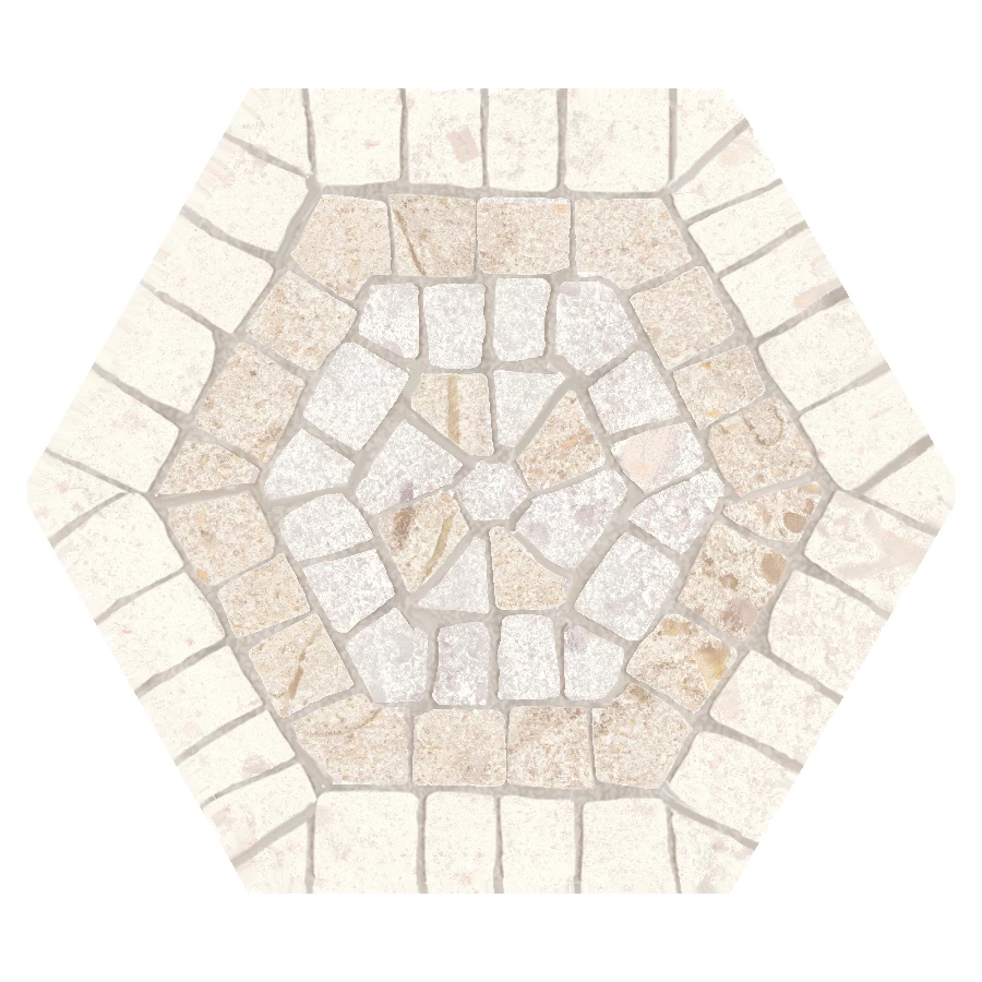 Декор Kerama Marazzi Карму матовый бежевый 6х5,2 см