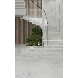 Керамогранит Primavera States White Lapato Carving белый LC211 120х60 см