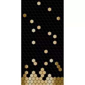 Декоративная вставка Нефрит-Керамика Portobello черный 50*25 см