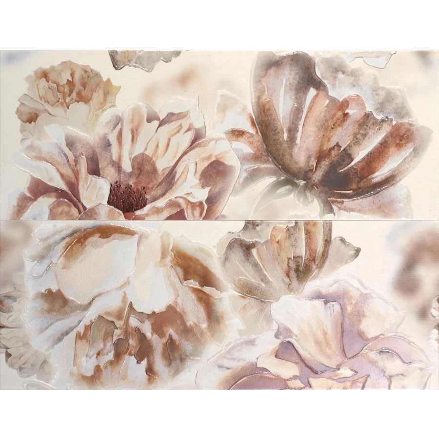 Декор Porcelanite Dos 2212 Composicion Beige Agata II 2pz PCD000015 67,5х22,5 см