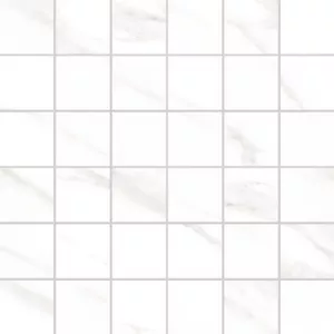 Керамогранит Vitra Marmori мозаика калакатта белый 30x30 см