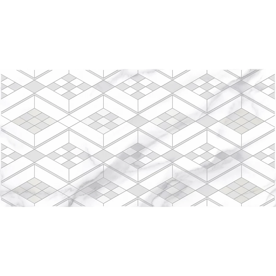 Керамическая плитка Декор Kerlife Calacatta Bianco 63х31,5 см