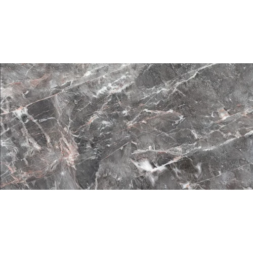 Керамогранит Duna Hermes Gris Luminox LT темно-серый RP-238581 120х60 см