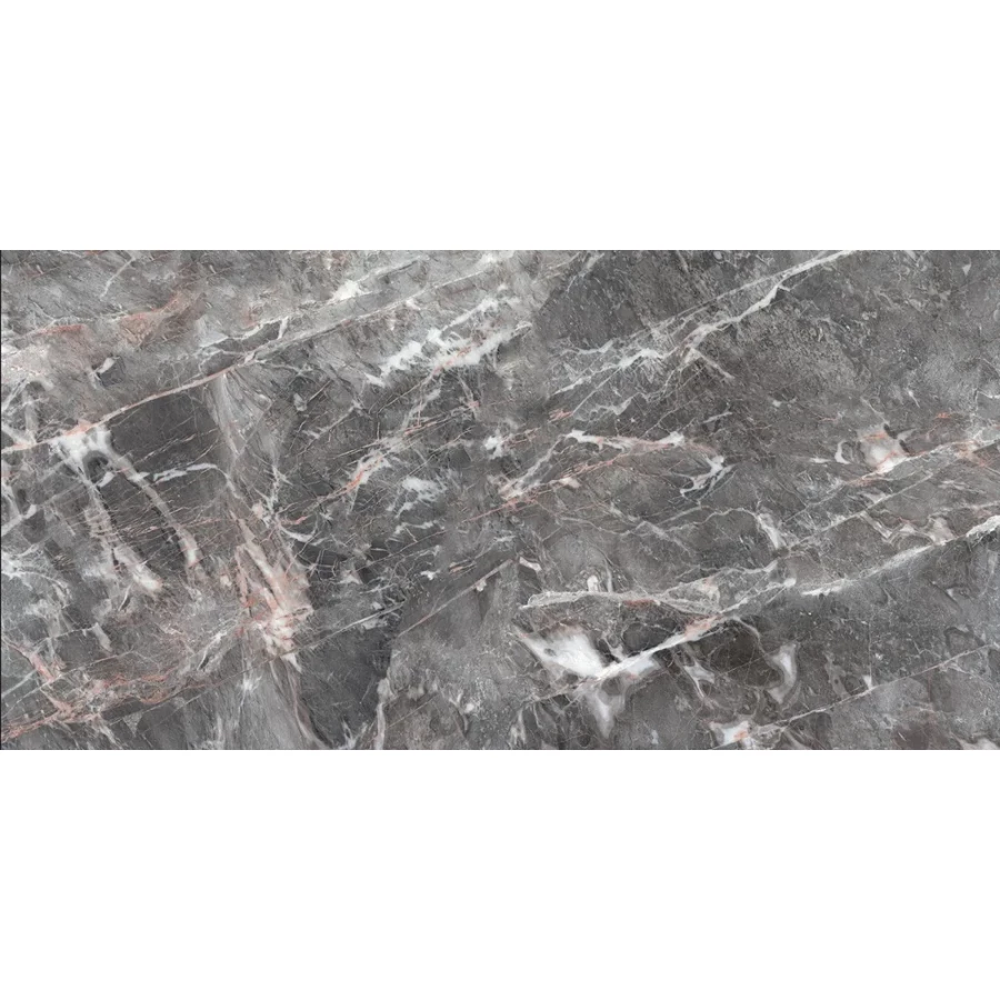 Керамогранит Duna Hermes Gris Luminox LT темно-серый RP-238581 120х60 см