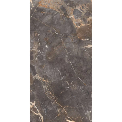 Керамогранит Arcadia Ceramica Imperial Nero Full Polished глянцевый серо-золотистый FP1005-A 120х60 см