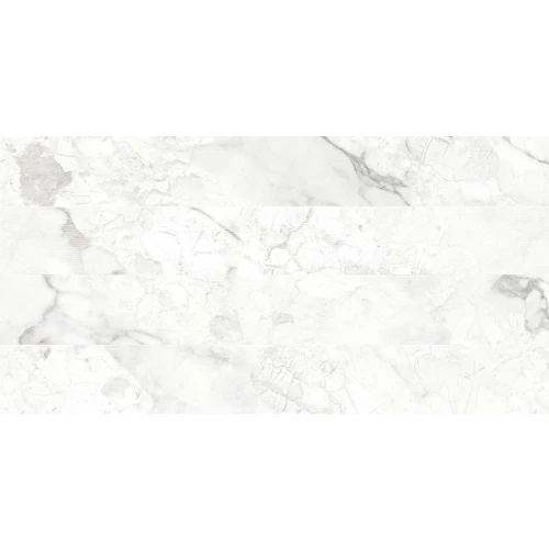 Керамогранит Ocean Ceramic India India 60х120 Rock Breccia Bianco матовый белый OC0000177 120х60 см