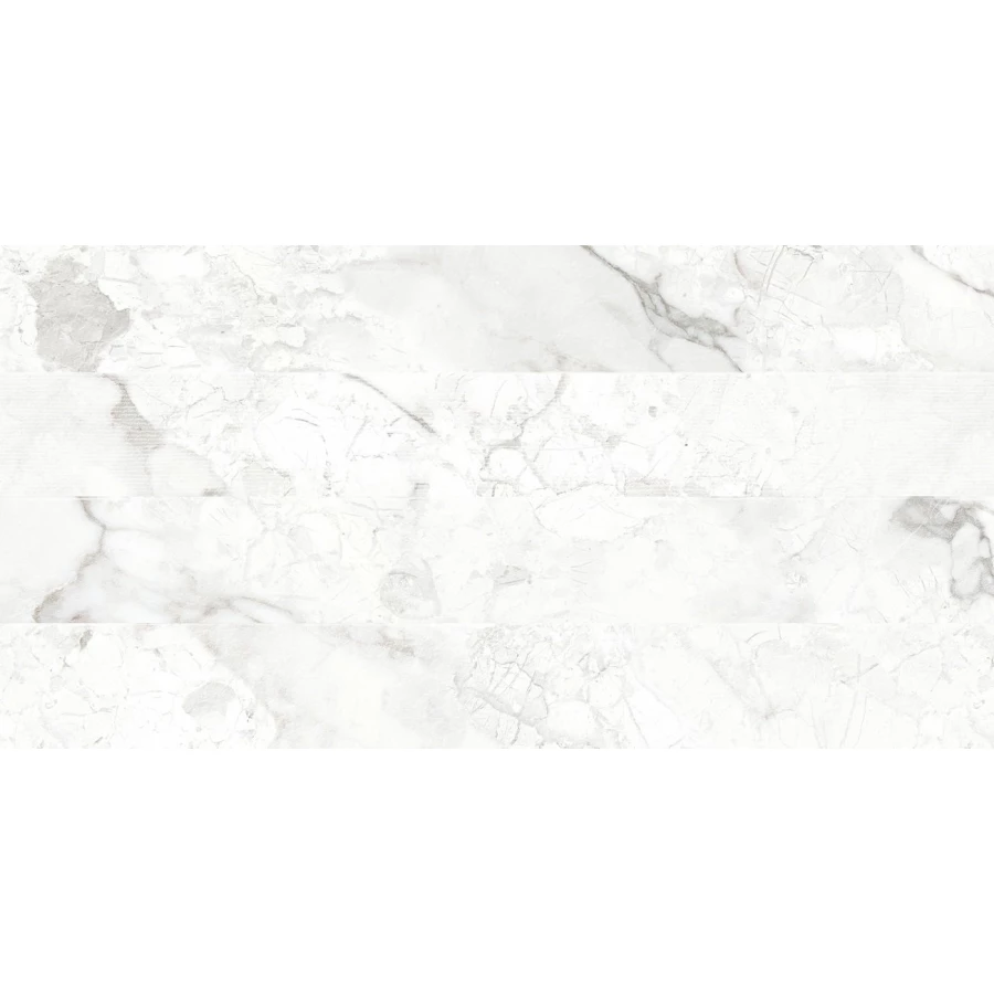 Керамогранит Ocean Ceramic India India 60х120 Rock Breccia Bianco матовый белый OC0000177 120х60 см