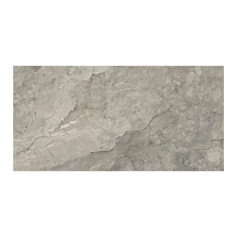 Керамогранит Bottegа Venetа Angel Heart Walnut полуглянцевый серый B70847 120х60 см