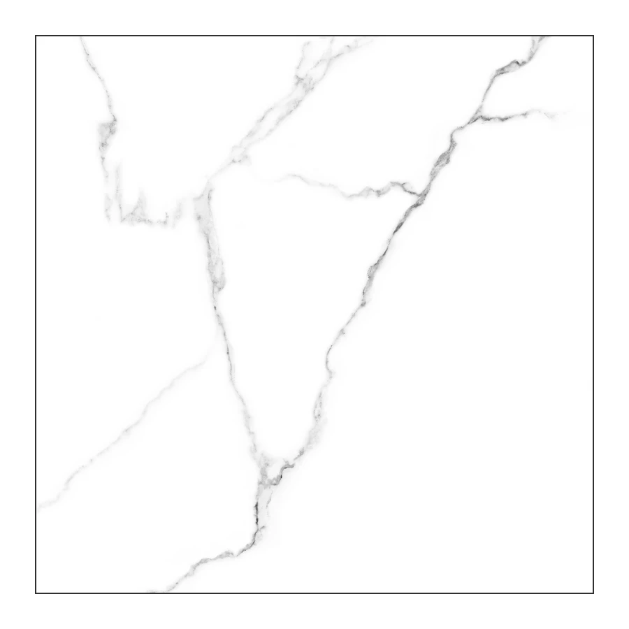 Керамогранит Global Tile Marmo грес глазурованный белый 60*60 см