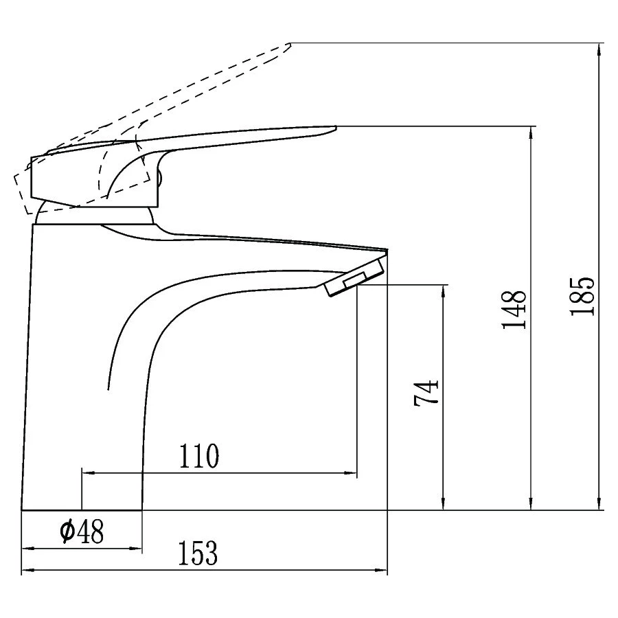Смеситель Fmark для раковины FM1004