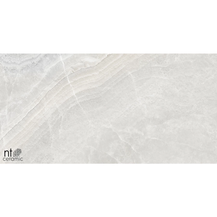 Керамогранит NT Ceramic Onyx Frazil Ice Полированный NTT99502P 120х60 см