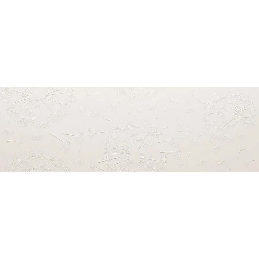 Декор Rondine Brio Soffione Etereo Ret матовый белый J93922 100х33,3 см