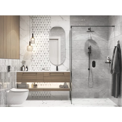 Плитка настенная Cersanit Marmo A16796 белый 1,425 м2 17343 59,8х29,8 см