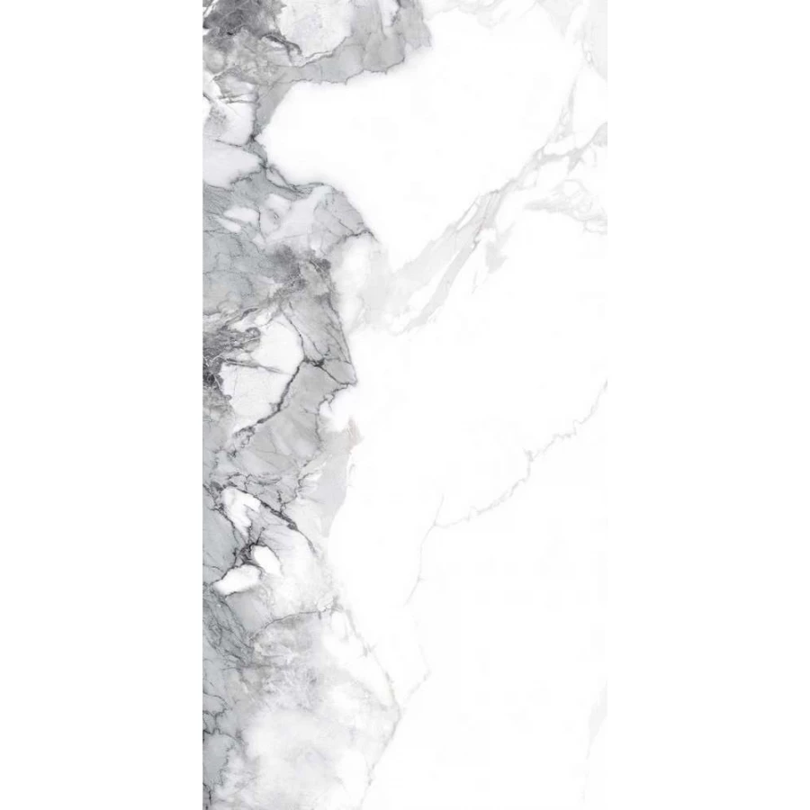 Керамогранит Global Tile Eva NB_GT грес глазуированный Белый Полированный PGT 2217 120х60 см