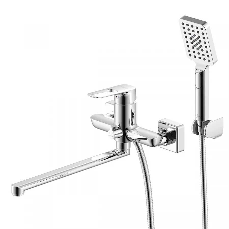 Смеситель для ванны универсальный Rossinka RS46-32 хром