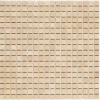 Мозаика Bonaparte Каменная мозаика Sorento-15 slim Matt 15х15 матовая бежевая 30,5х30,5 см