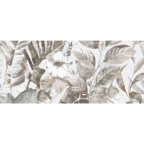 Керамогранит Staro Slim Elite Malibu Decor B Matt Face 2 матовый серый 120х60 см