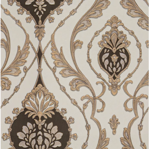 Обои флизелиновые Fipar Grand Classic бежевые R 28012 1,06х10,05 м