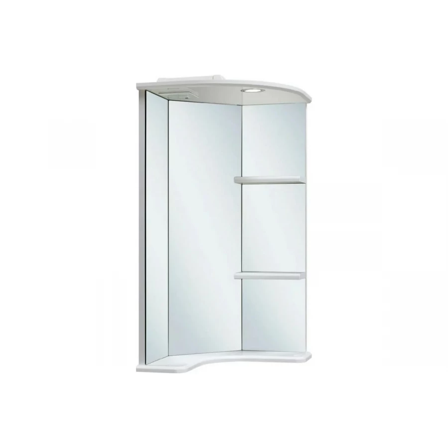 Зеркало Runo Браво 40 угловое 00000000949 39x75 см