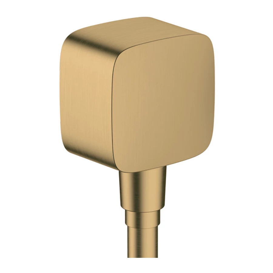 Шланговое подсоединение Hansgrohe Fixfit бронза 26457140
