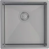 Кухонная мойка Iddis Edifice графит EDI44G0i77 44х44 см