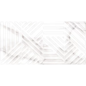 Плитка настенная Cersanit Moonlight белый рельеф A17573 59,8х29,8 см