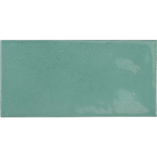 Плитка керамическая Equipe Вилледж Теал / Village Teal глянцевая бирюзовая 25573 13,2х6,5 см