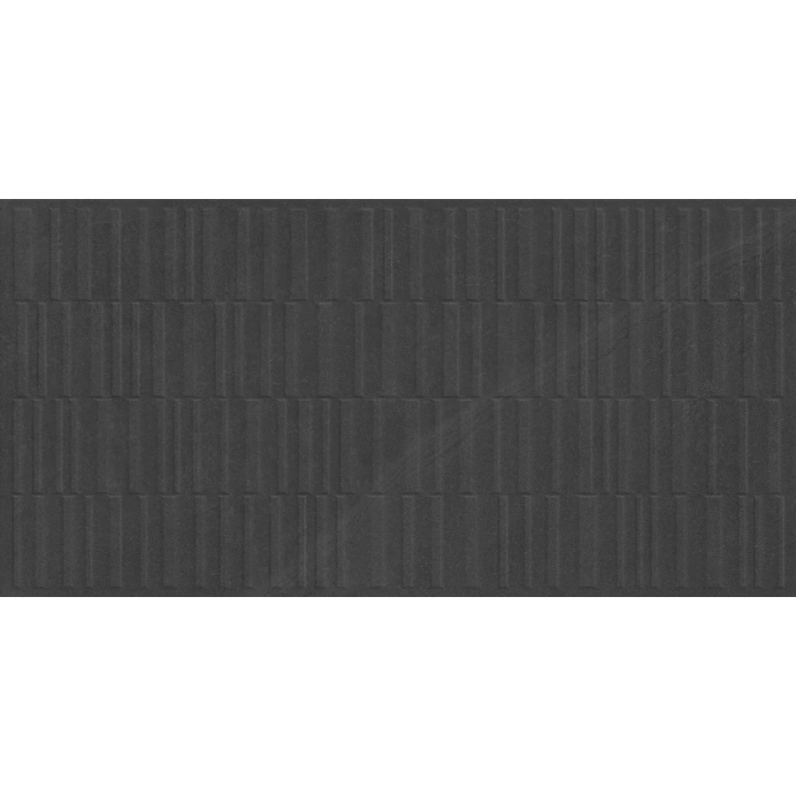 Керамогранит Laparet Badrock Shadow PRO Deco Art R10Soft STR CB матовый графитовый 120х60 см