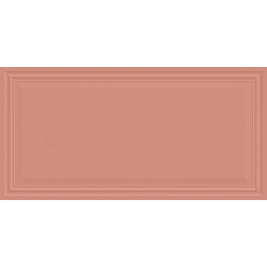 Керамогранит Mozart Rare & Unique Brick Frame Matt матовый розовый N90049 120х60 см