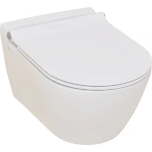 Унитаз подвесной Serel Smart с тонким сиденьем с микролифтом SM25SL