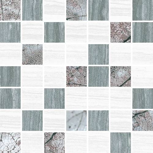 Мозаика InterCerama Magia серый 23*23 см