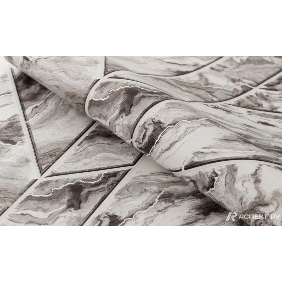 Обои виниловые Аспект Белфаст бежевые 10132-42 0,53х10,05 м